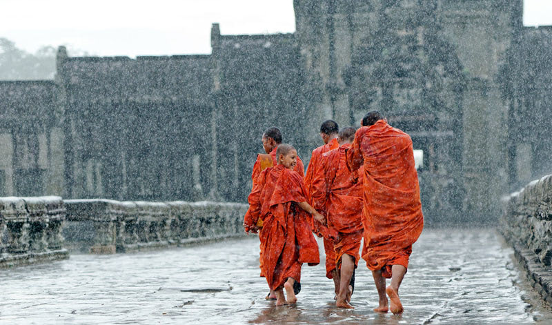 Сезон дождей в Камбодже