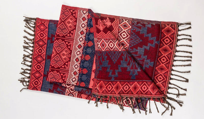 Шерстяной плед из Непала