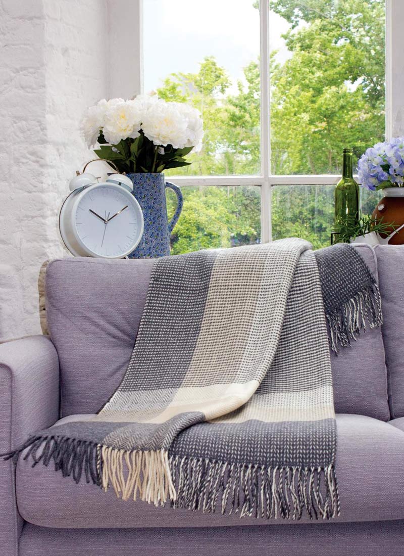 Шерстяной плед