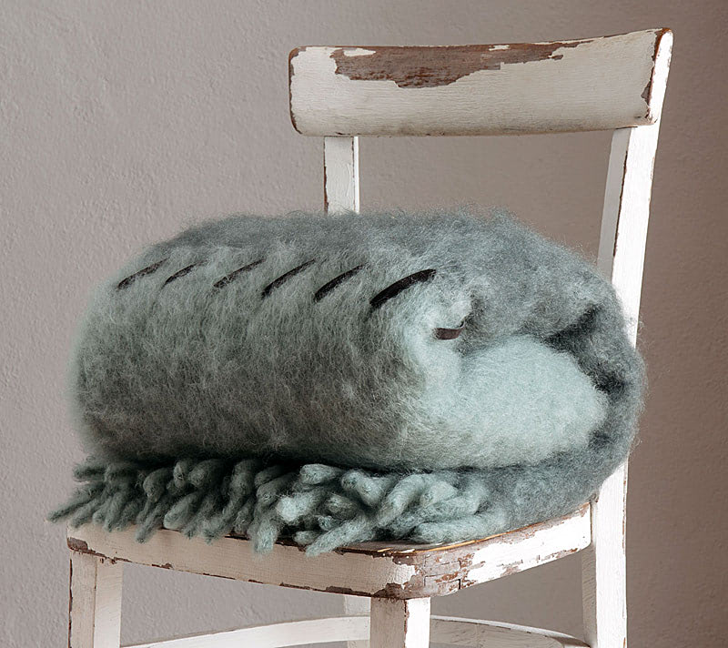 Шерстяной плед