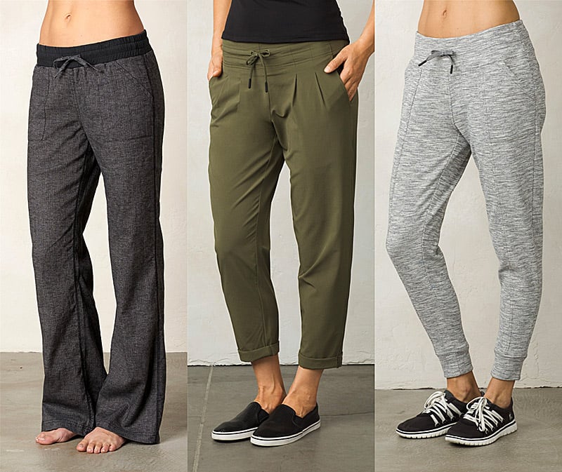 Женские штаны для йоги прямого кроя
