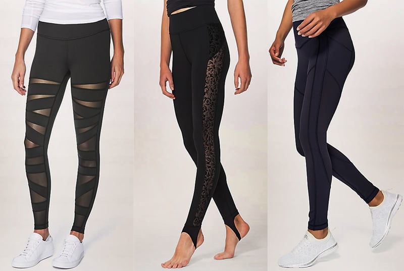 Трикотажные штаны для занятий йогой