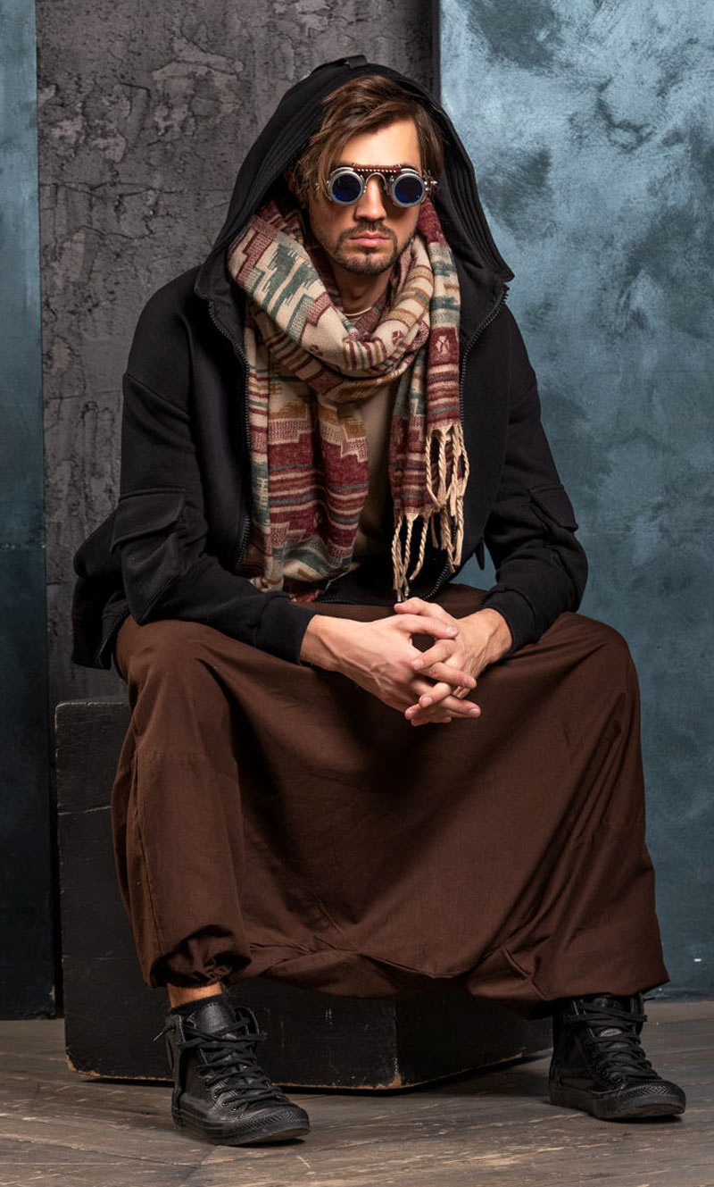 Мужские штаны шаровары INDIASTYLE