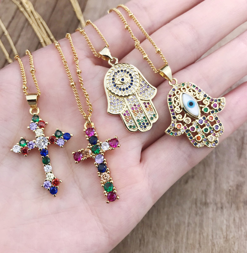 Кулон с символом Хамса