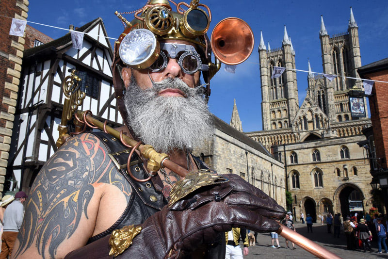 Стиль стимпанк одежда