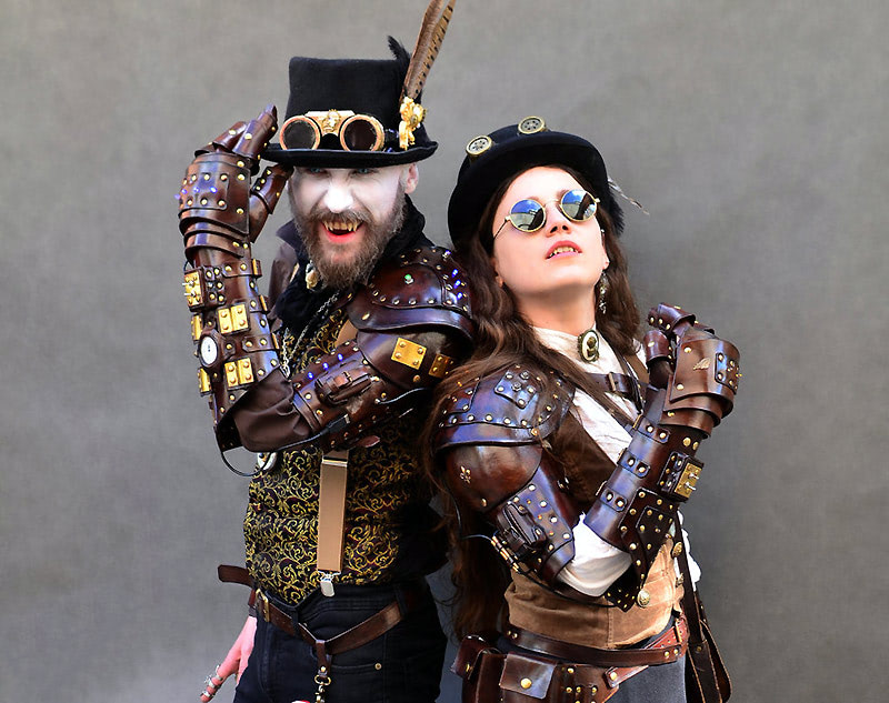 Стиль стимпанк одежда