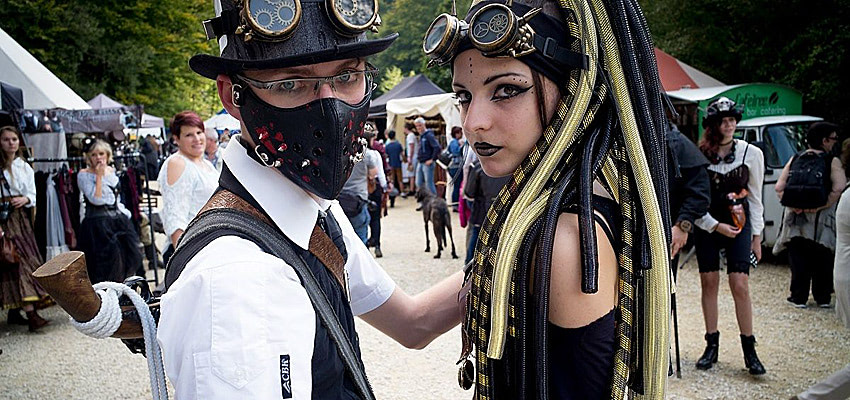 Стиль стимпанк одежда