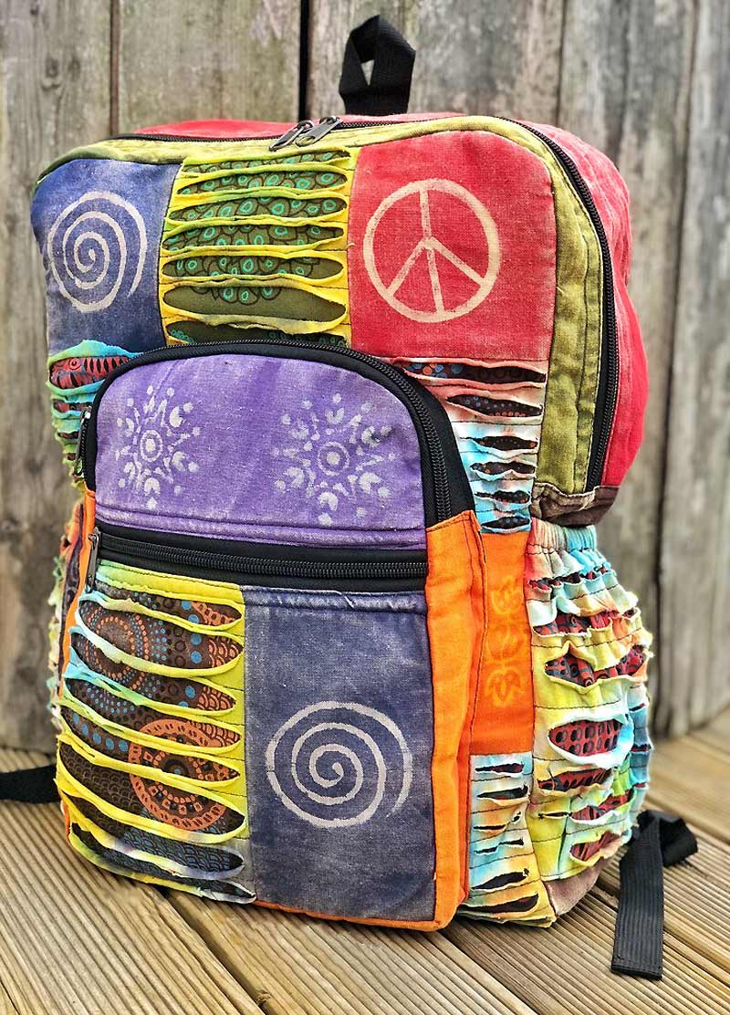 Рюкзак хиппи в стиле бохо