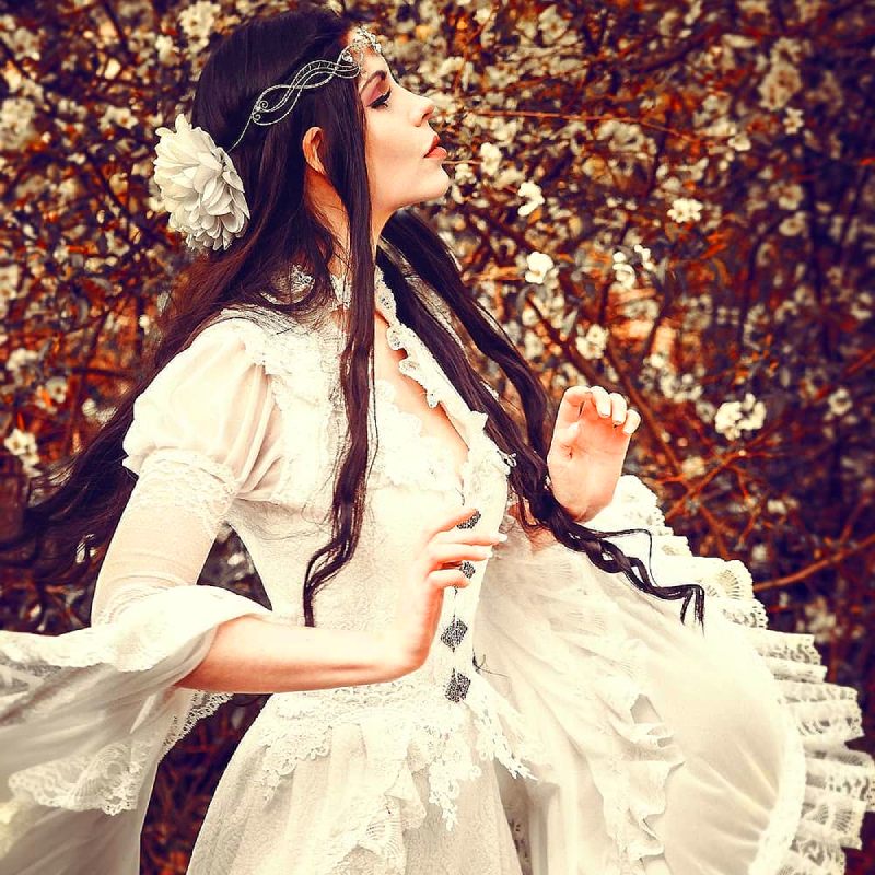 Эльфийская свадьба в стиле ши