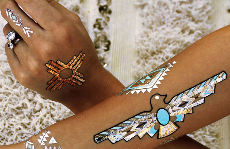 Флеш тату — татуировки временные