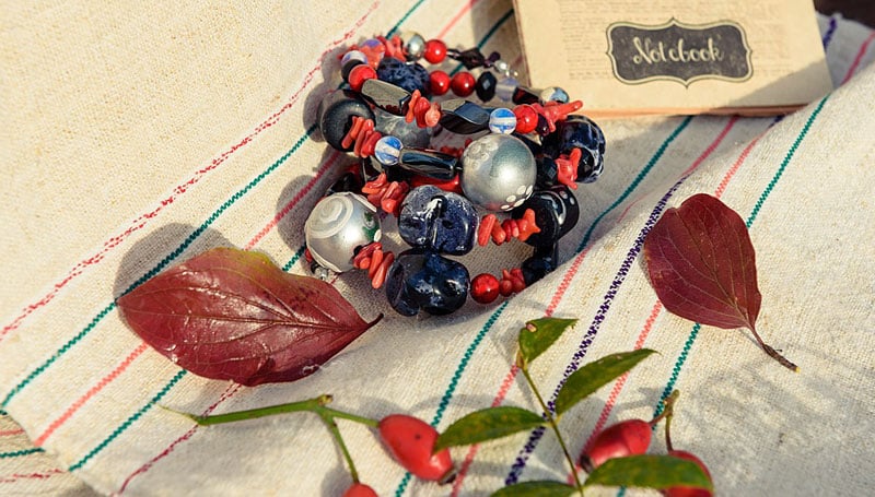 Браслет в бохо стиле