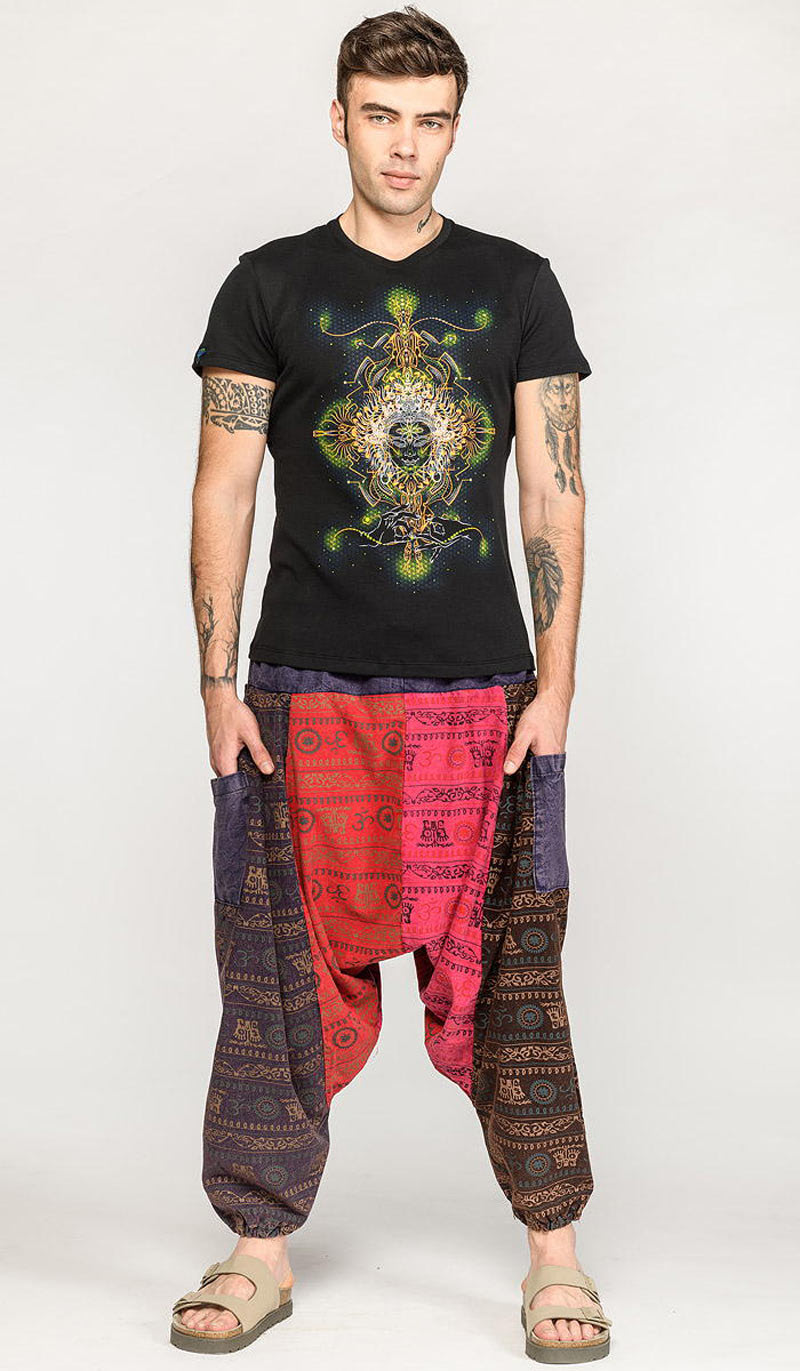 Теплые мужские штаны алладины