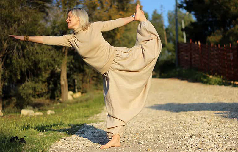 Йога-штаны алладины