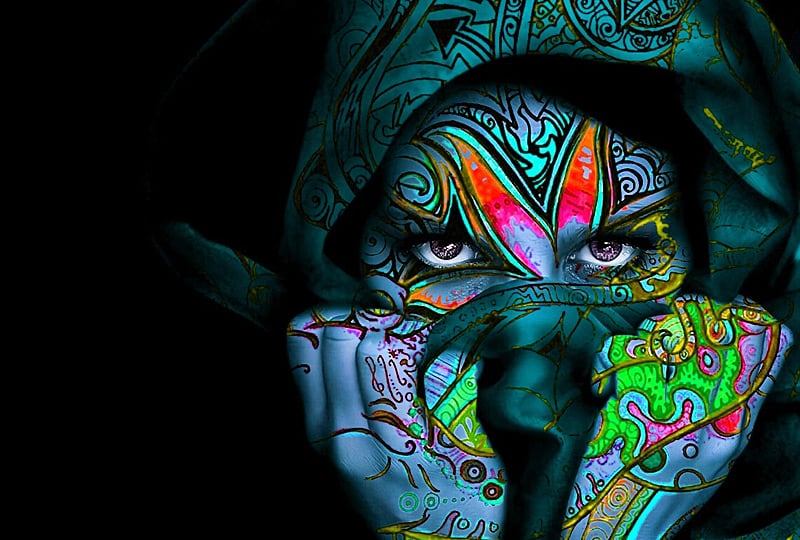 Флюрный декор на транс одежде