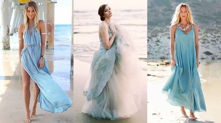 Небесно голубой