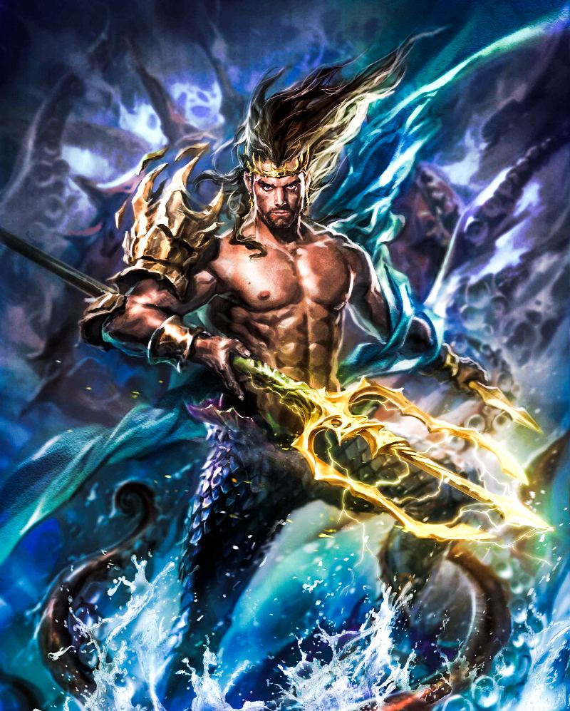 Знак трезубца Посейдона