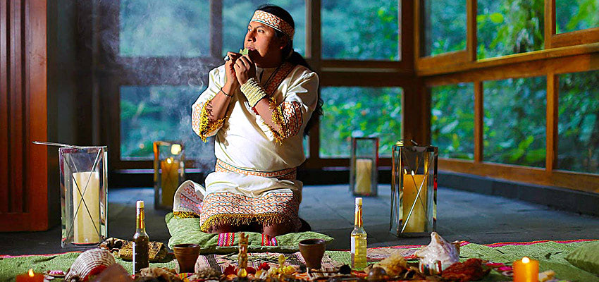 Аяхуаска церемония