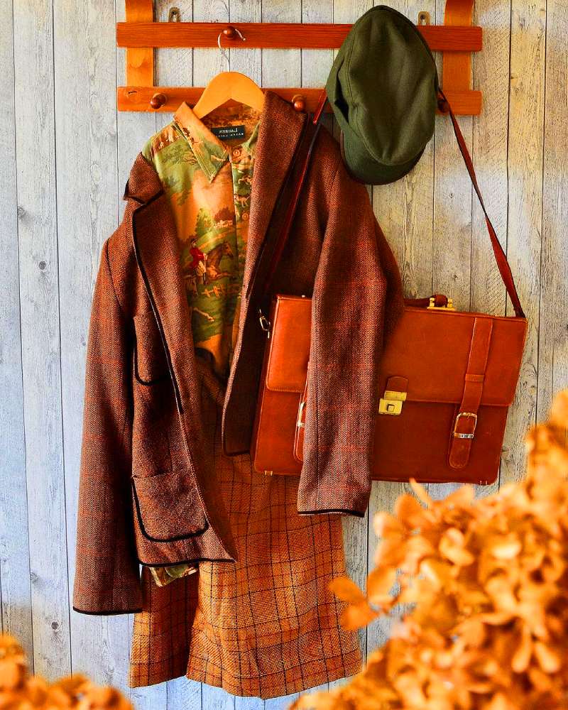 Модный коричневый цвет в одежде