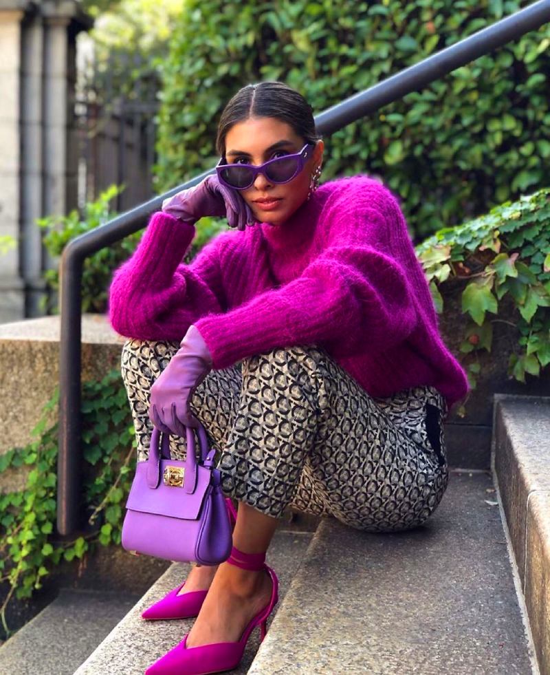 Трендовые цвета одежды осень-зима