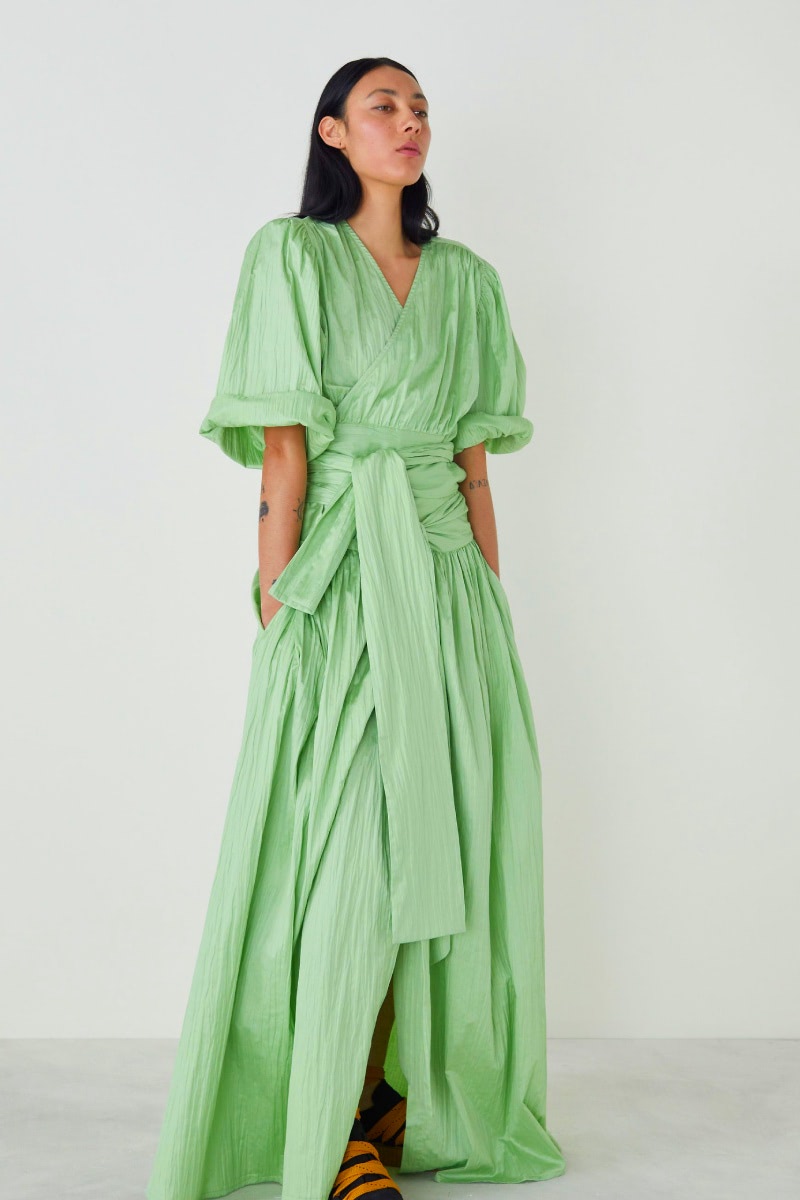 Тренды одежды цвет green ash