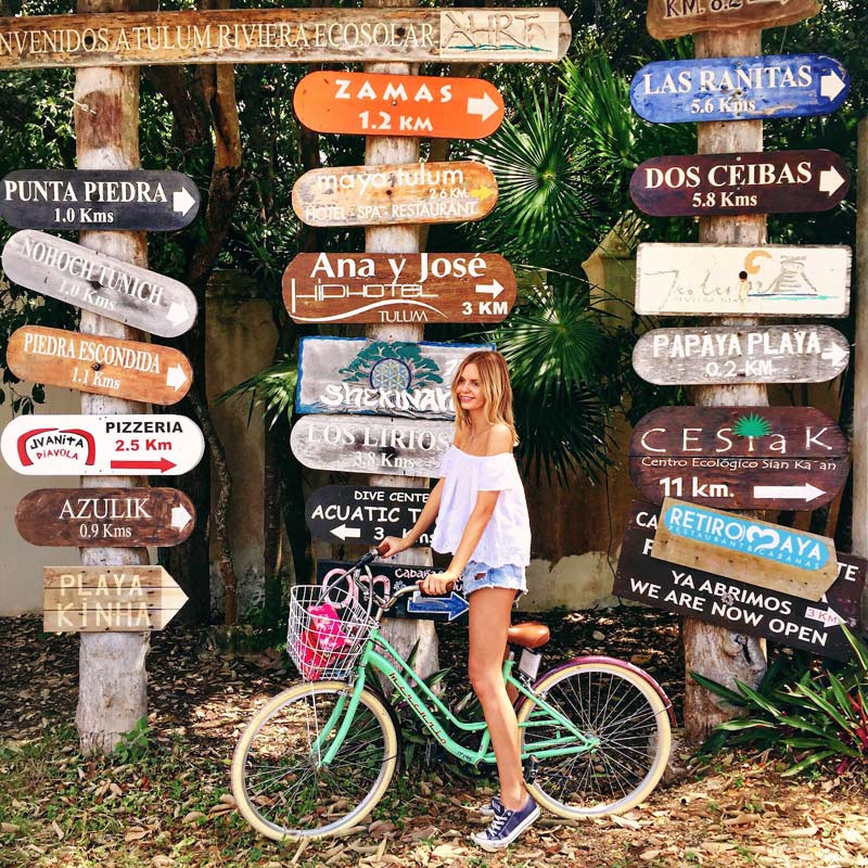 Транспорт хиппи в Тулуме