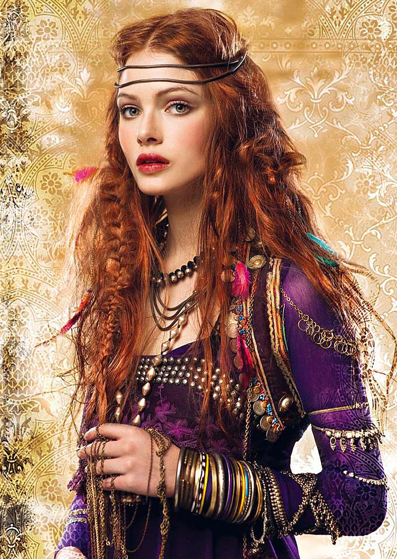 Бохо украшения: заколка своими руками