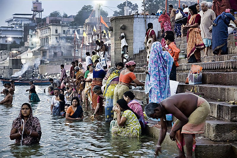 Берег Ганга в Варанаси