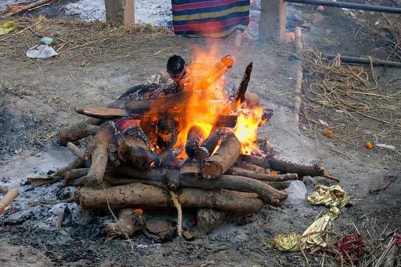 Берег озера Мансаровар