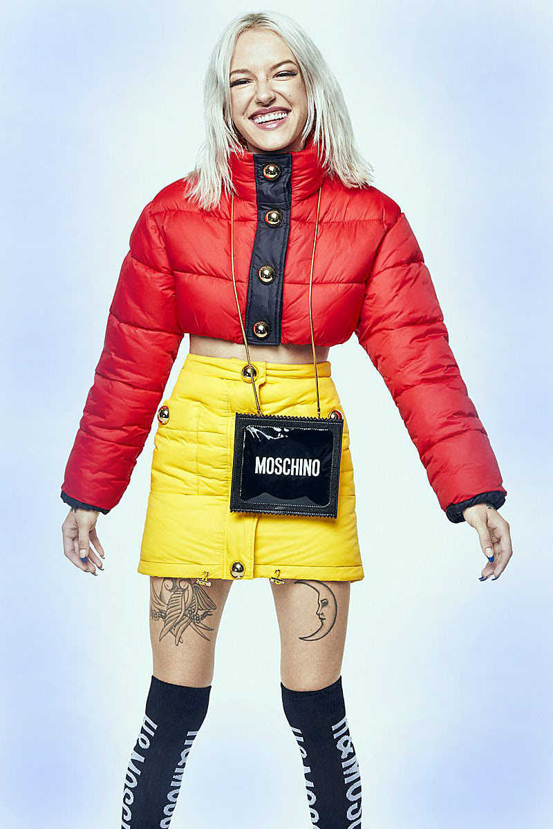 Куртка Moschino, верхняя одежда осень-2018