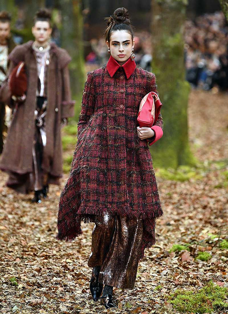 Верхняя одежда, Chanel, осень 2018