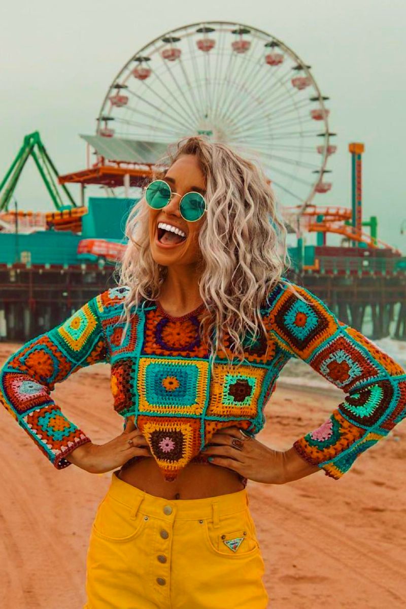 Весенние бохо топы