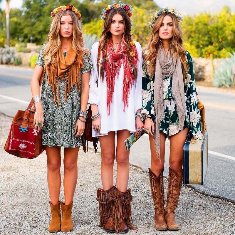 Платья бохо весна 2021