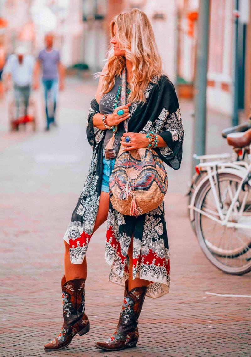 Шорты бохо весна 2021