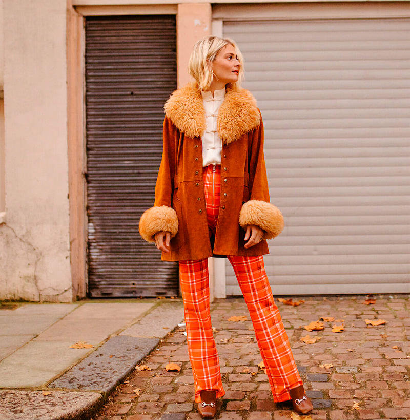 Лук в стиле винтаж