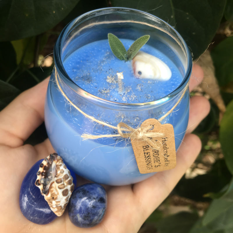 Свеча для чакры Вишуддха