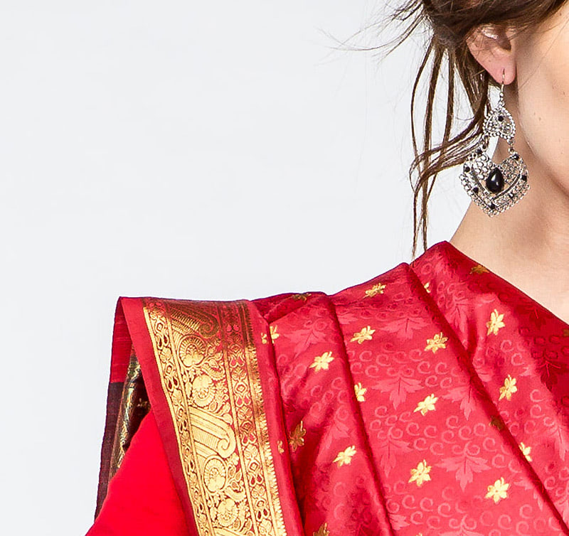 Восточные серьги украшения