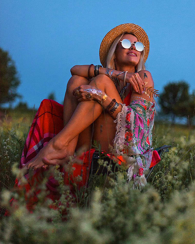 Выглядеть стильно в бохо