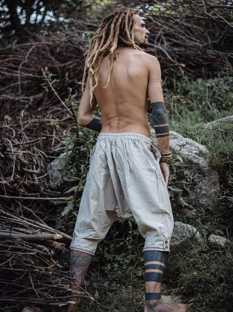 Мужские шорты с мотней