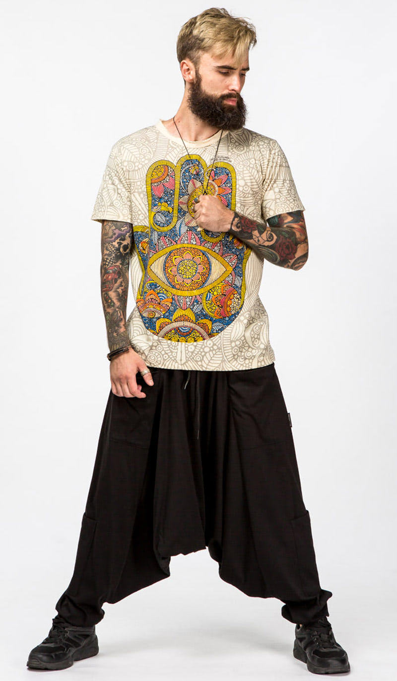 Мужские штаны с мотней