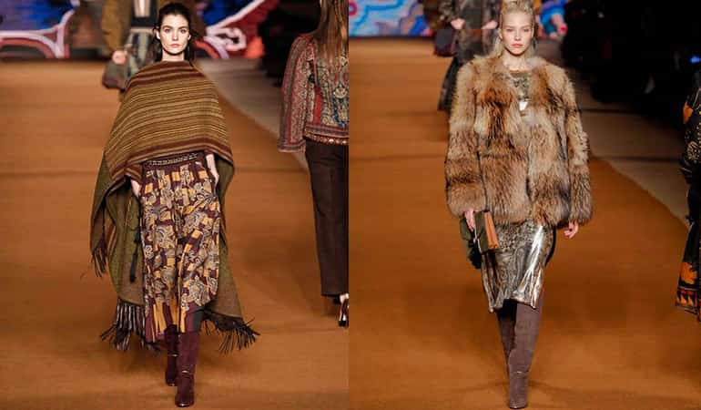 Бохо стиль зимой