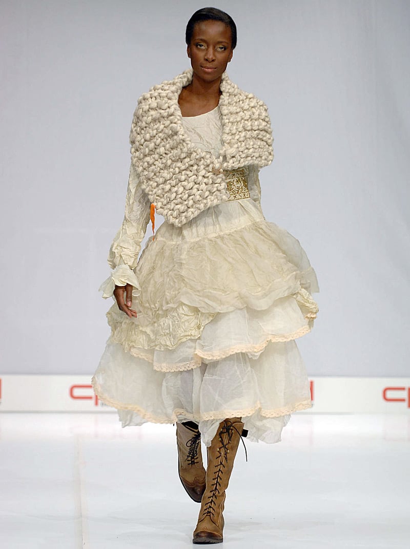 Юбка бохо высокая мода