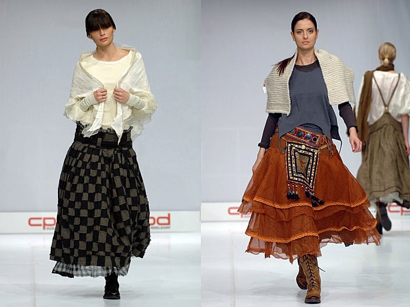 Бохо юбки высокая мода