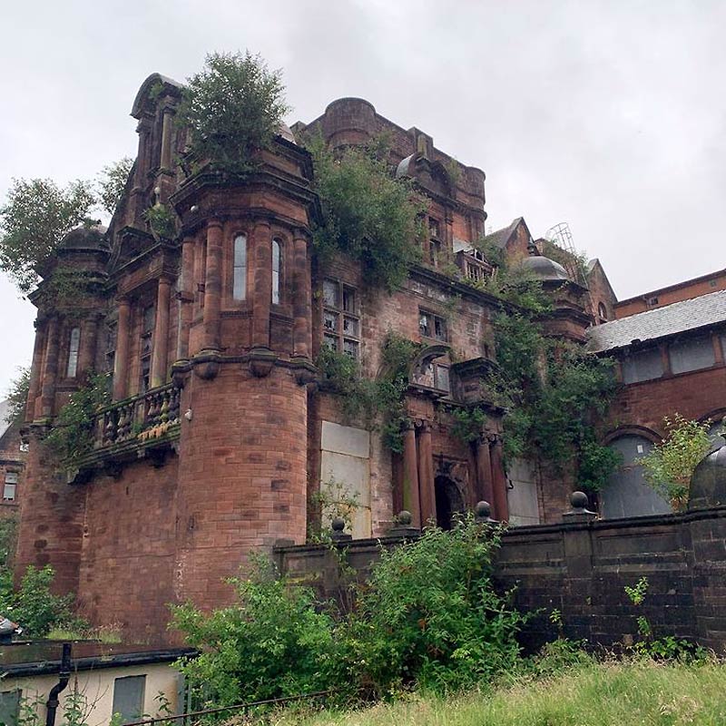 Заброшенные места планеты: особняк в Шотландии