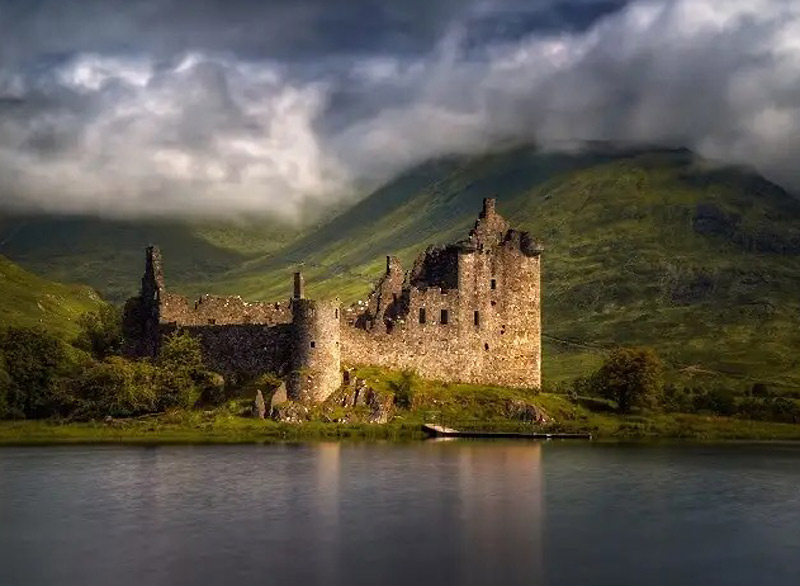 Заброшенные места планеты: замок в Шотландии