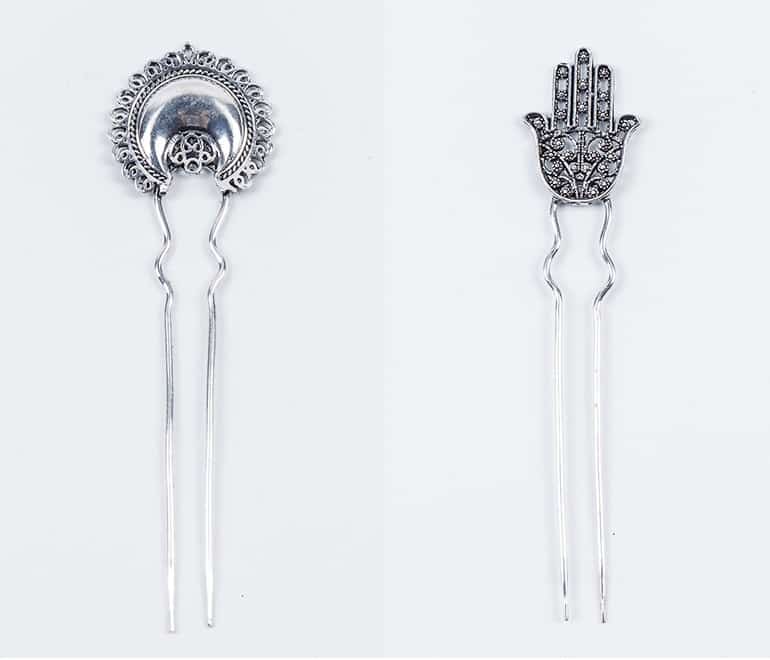 Шпилька для волос с рукой Фатимы