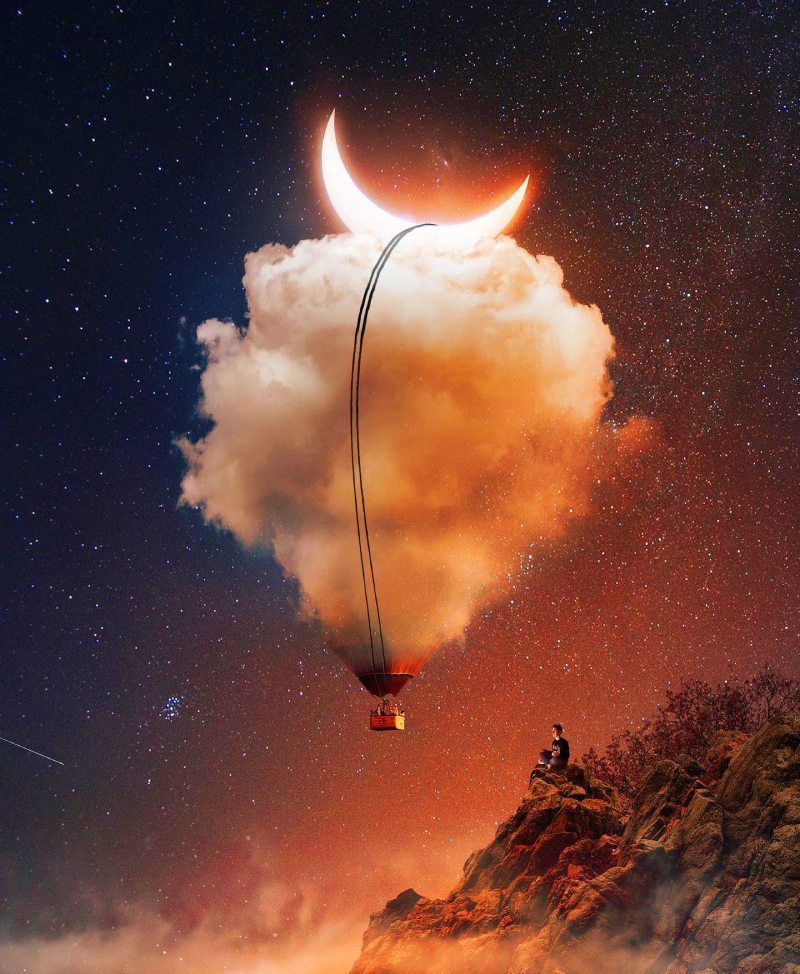 Затмение лунное 2022