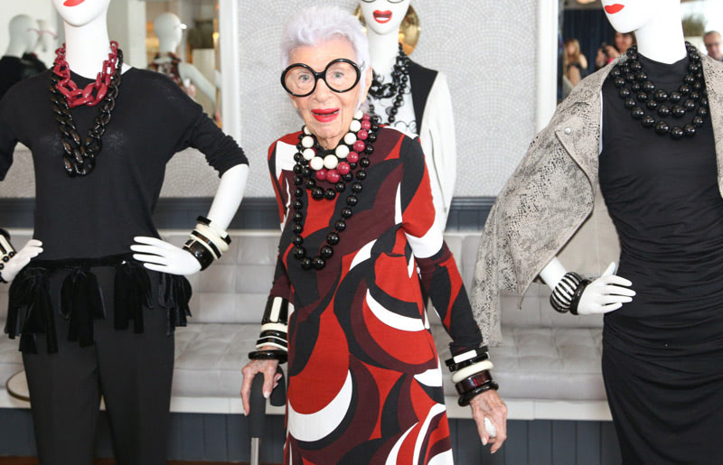 Женщины бохо: Айрис Апфель