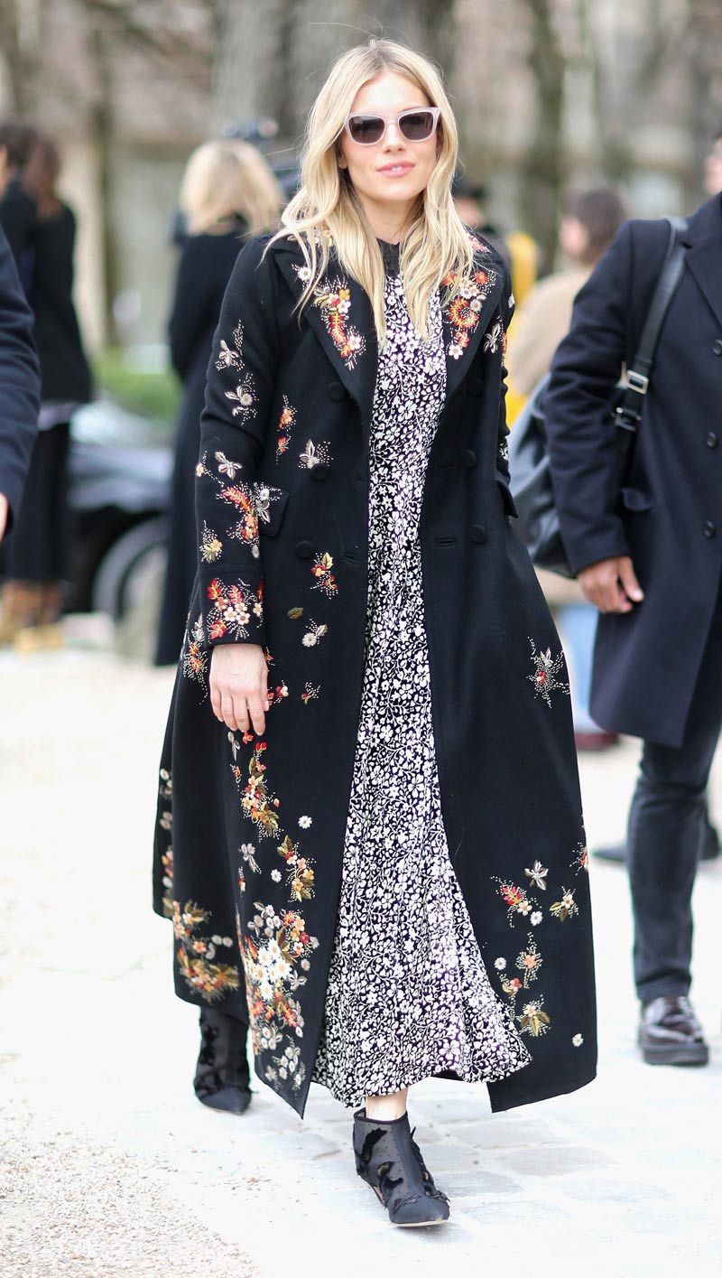 Женщины бохо: гламурная Сиенна Миллер