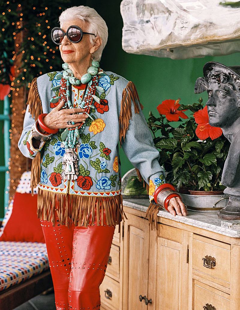 Женщины бохо: легендарная Айрис Апфель