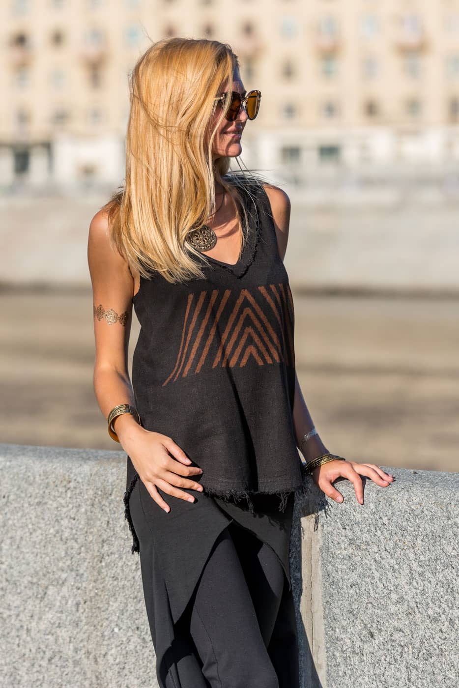 Женская авторская блузка